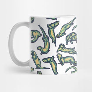 Playful Otters All Over Print Mug